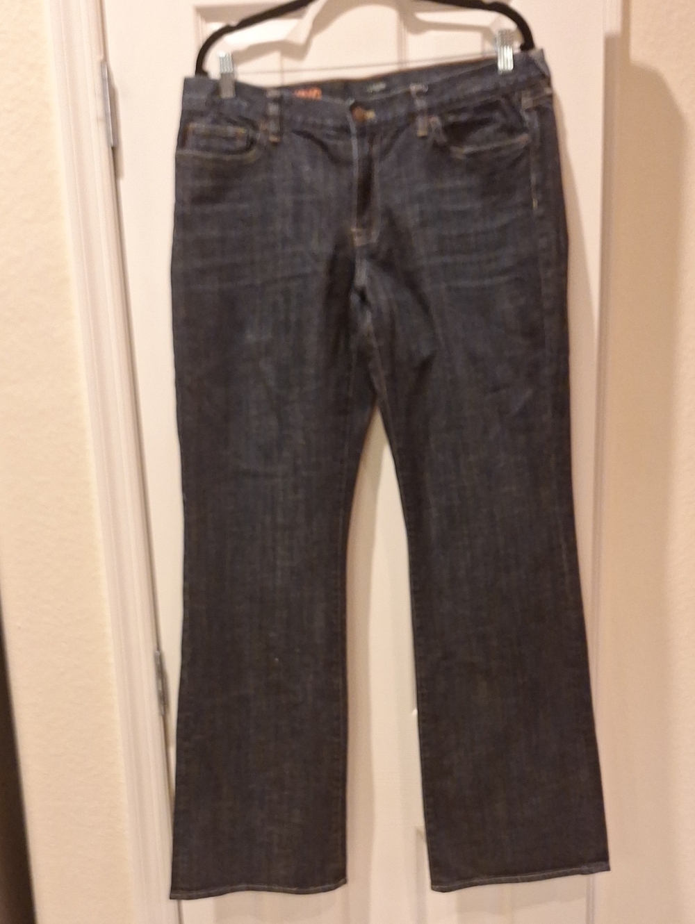 JCrew - Dark Wash Hip Slung Jeans - Ladies 33R (16)